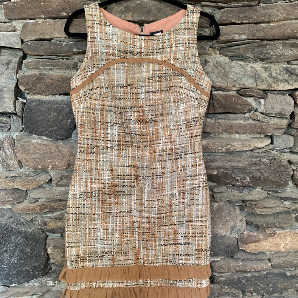 Tweed pencil dress